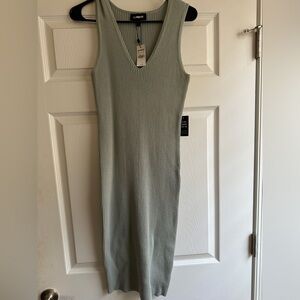 Express bodycon knit dress
